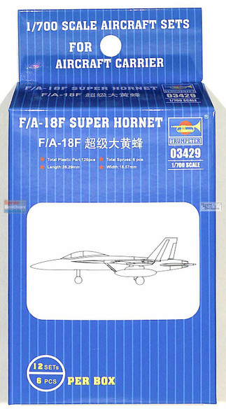 TRP03429 1:700 Trumpeter F-18F Super Hornet Set