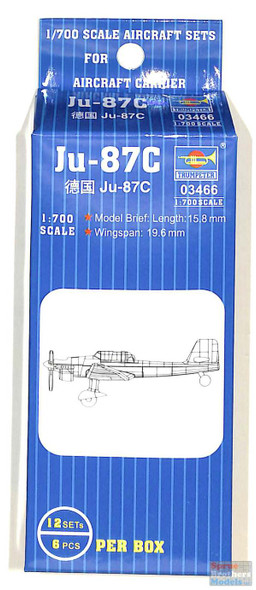 TRP03466 1:700 Trumpeter Ju-87C Stuka Set