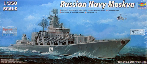 TRP04518 1:350 Trumpeter Russian Navy Moskva