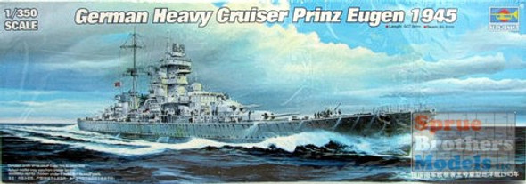 TRP05313 1:350 Trumpeter German Prinz Eugen Cruiser, 1945 #5313