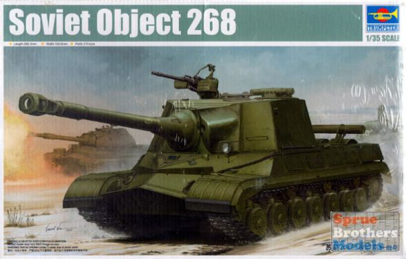 TRP05544 1:35 Trumpeter Soviet Object 268 Tank