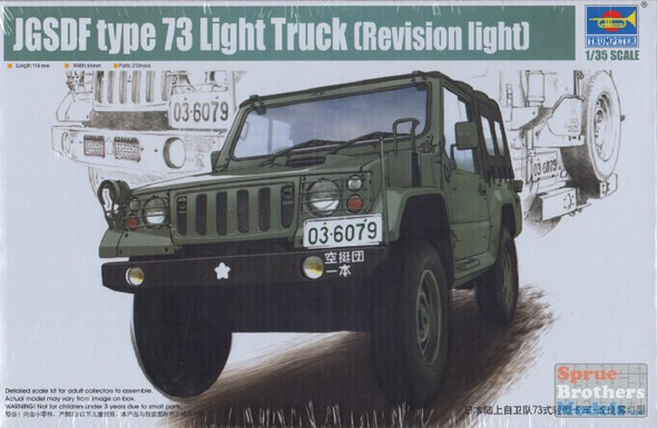 TRP05572 1:35 Trumpeter JGSDF Type 73 Light Truck (Revision Light)