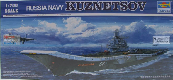 TRP05713 1:700 Trumpeter Russian Navy Carrier Kuznetsov