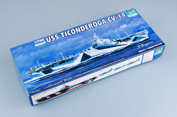 TRP05736 1:700 Trumpeter USS Ticonderoga CV-14 #5736
