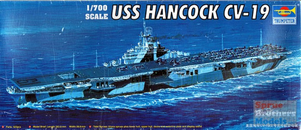 TRP05737 1:700 Trumpeter USS Hancock CV-19