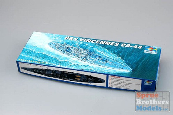 TRP05749 1:700 Trumpeter USS Vincennes CA-44 Heavy Cruiser #5749