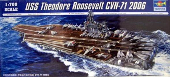 TRP05754 1:700 Trumpeter USS Theodore Roosevelt CVN-71 2006 #5754