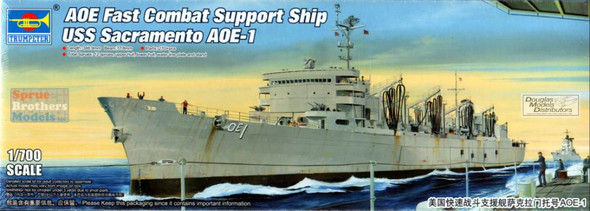 TRP05785 1:700 Trumpeter USS Sacramento AOE-1 Fast Combat Support Ship