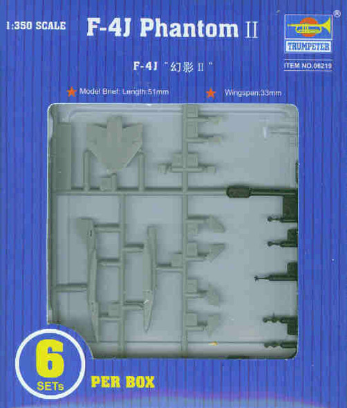 TRP06219 1:350 Trumpeter F-4J Phantom II #6219