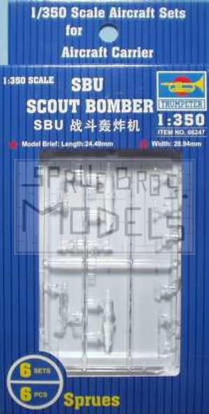 TRP06247 1:350 Trumpeter SBU Scout Bomber Set #6247
