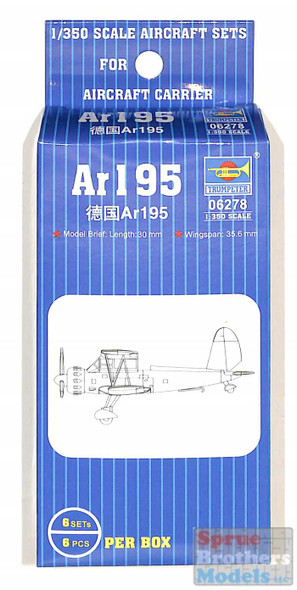 TRP06278 1:350 Trumpeter Ar195 (6pcs)