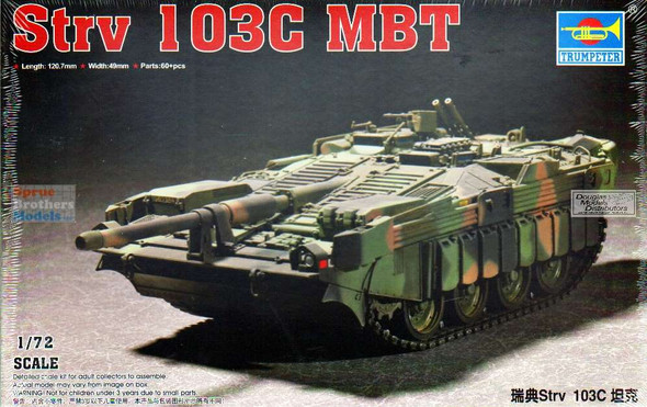 TRP07298 1:72 Trumpeter Strv 103C MBT