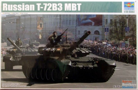 TRP09508 1:35 Trumpeter Russian T-72B3 MBT
