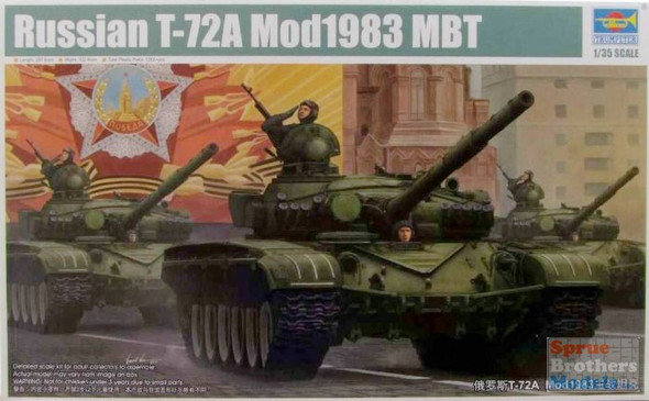 TRP09547 1:35 Trumpeter Russian T-72A Mod 1983 MBT