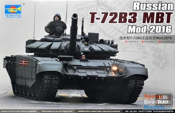 TRP09561 1:35 Trumpeter Russian T-72B3 MBT Mod 2016