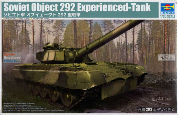 TRP09583 1:35 Trumpeter Soviet Object 292 Experienced-Tank