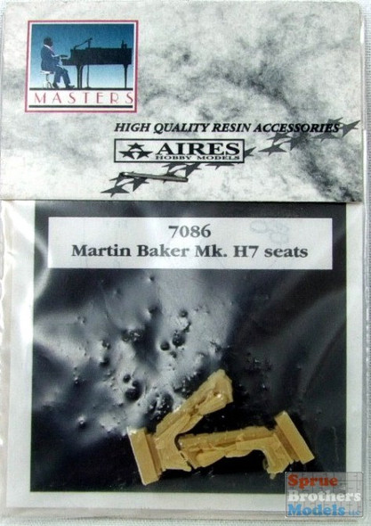 ARS7086 1:72 Aires MB Mk H7 Ejection Seats (2 seats) #7086