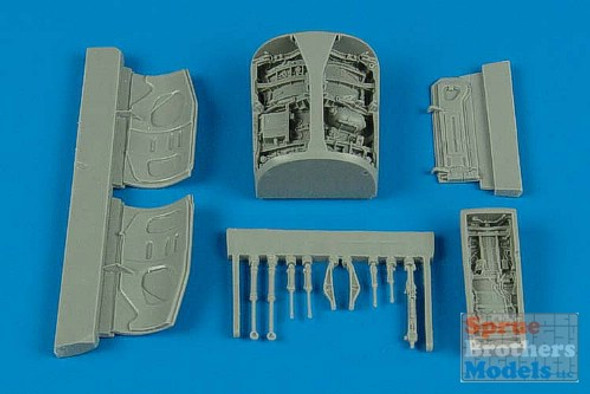 ARS7254 1:72 Aires F-16I Sufa Wheel Bay Set (HAS kit) #7254