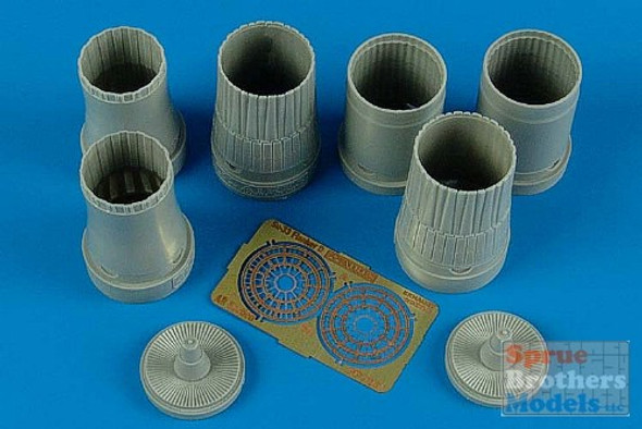 ARS7267 1:72 Aires Su-27 Flanker D Exhaust Nozzles (HAS kit) #7267