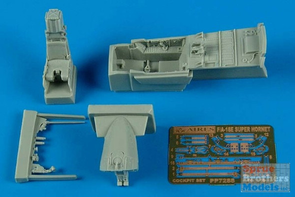 ARS7288 1:72 Aires F-18E Super Hornet Cockpit Set (HAS kit)