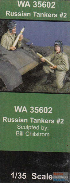 WAR35602 1:35 Warriors Russian Tankers #2 Figure Set