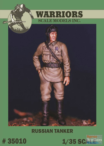 WARN35010 1:35 Warriors Scale Models Figure: Russian Tanker