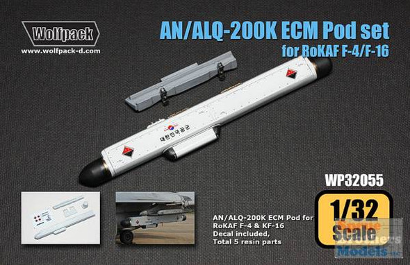 WPD32055 1:32 Wolfpack AN/ALQ-200K ECM Pod Set