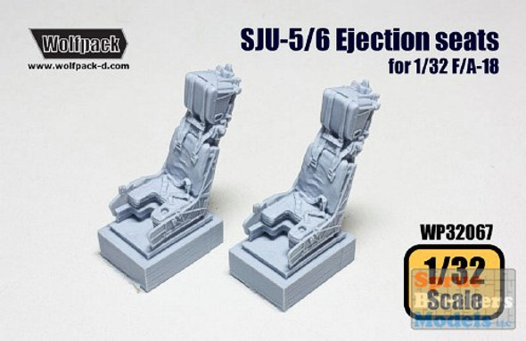 WPD32067 1:32 Wolfpack SJU-5/6 Ejection Seat for F/A-18A/B/C/D (ACA kit)