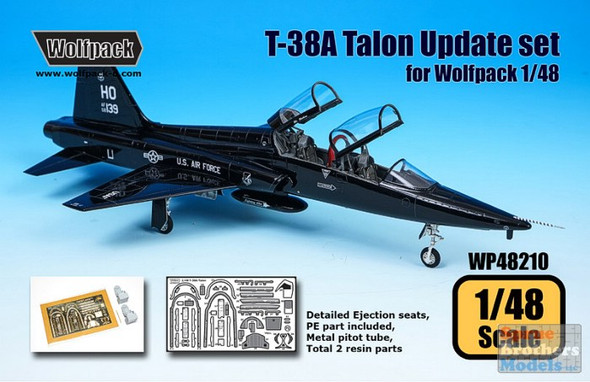 WPD48210 1:48 Wolfpack T-38A Talon Interior and Exterior Update Set (WPD kit)