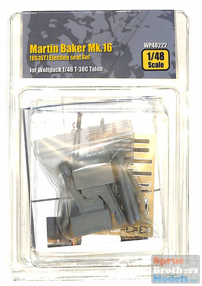 WPD48222 1:48 Wolfpack Martin Baker Mk.16 (US16T) Ejection Seat Set for T-38C Talon (WPD kit)