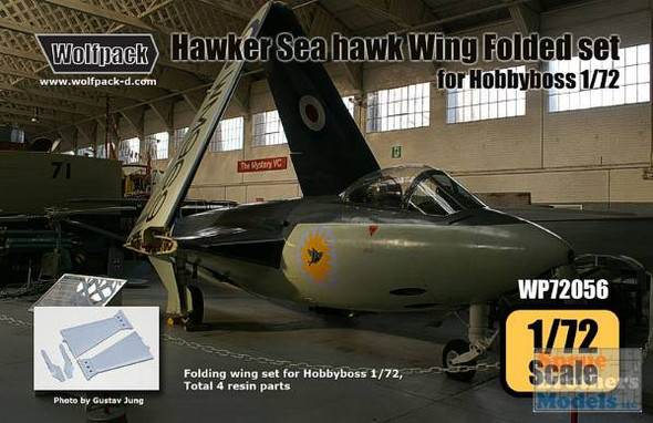 WPD72056 1:72 Wolfpack Hawker Sea Hawk Wing Folded Set  (HBS kit)