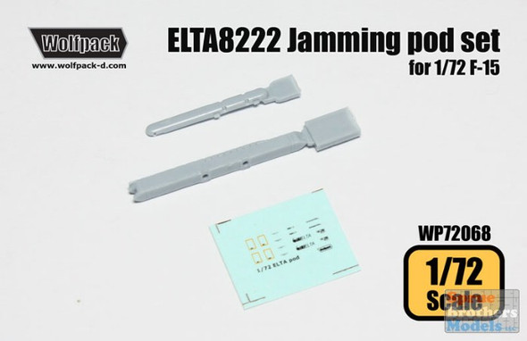 WPD72068 1:72 Wolfpack ELTA 8222 Jamming Pod Set