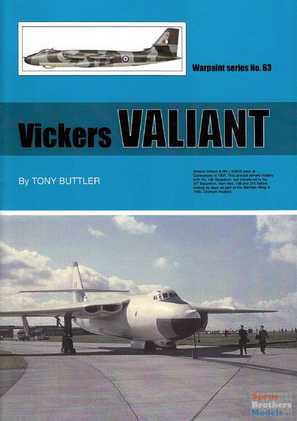 WPT063 Warpaint Books - Vickers Valiant