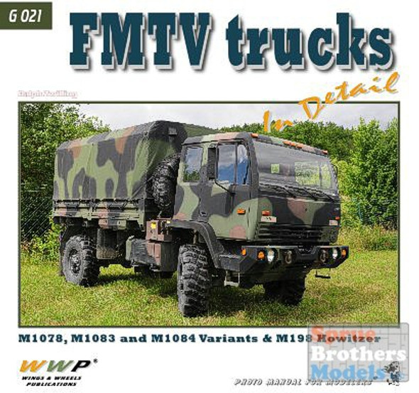WWPG021 Wings & Wheels Publications - FMTV Trucks In Detail #G021