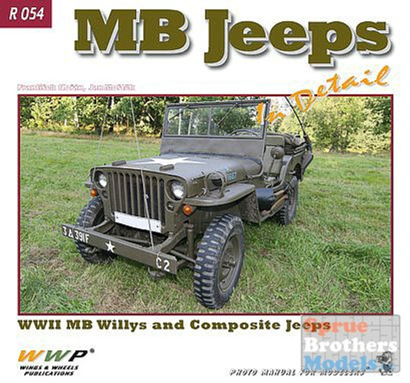 WWPR054 Wings & Wheels Publications - MB Jeeps In Detail #R054