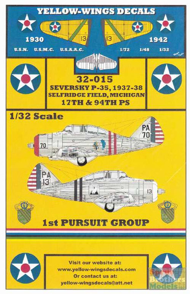 Aircraft - Aftermarket Products - Decals - Sprue Brothers Models LLC