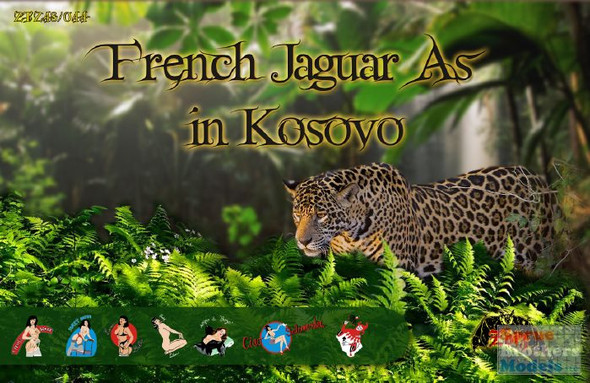 ZTZ48044 1:48 Zotz Decals French Jaguar A's in Kosovo