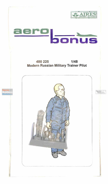 ARSAB480225 1:48 AeroBonus Modern Russian Miltary Trainer Pilot Figure