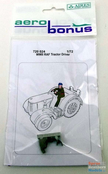 ARSAB720024 1:72 AeroBonus WW2 RAF Tractor Driver