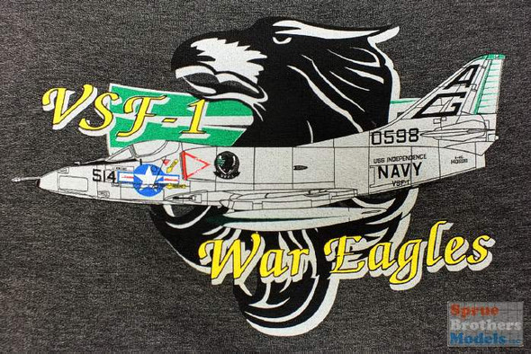 CAMSSVSF1-GRY-L VSF-1 War Eagles Sweatshirt (Gray-Large)