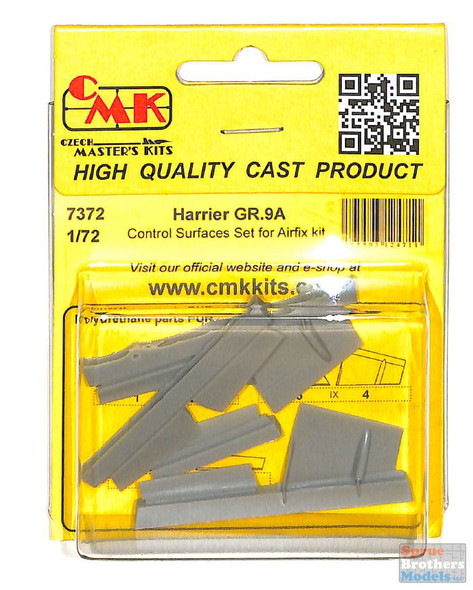 CMK7372 1:72 CMK Harrier GR.9A Control Surfaces Set (AFX kit)