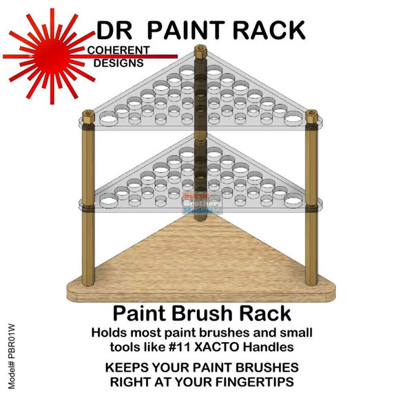 COH3001 Dr Paint Rack - Paint Brush Rack