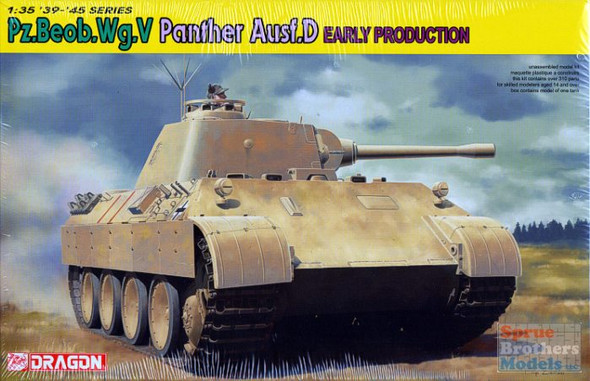 DML6813 1:35 Dragon Pz.Beob.Wg.V Panther Ausf.D Early Production