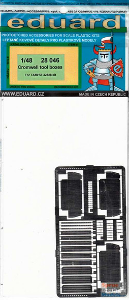 EDU28046 1:48 Eduard PE - Cromwell Tool Boxes (TAM kit)