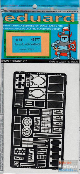 EDU48677 1:48 Eduard PE - Tornado ADV Exterior Detail Set (HBS kit) #48677