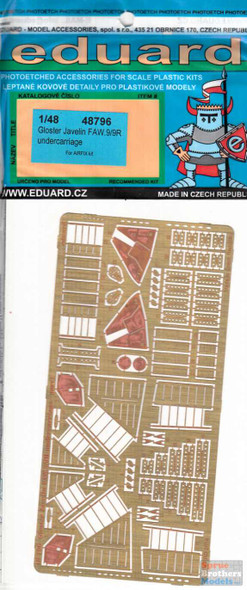 EDU48796 1:48 Eduard PE - Javelin FAW.9/9R Undercarriage Detail Set (AFX kit)