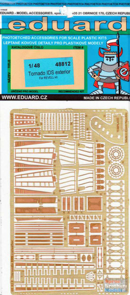 EDU48812 1:48 Eduard PE - Tornado IDS Exterior Detail Set (REV kit)