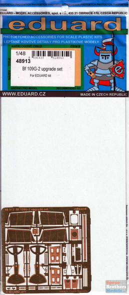 EDU48913 1:48 Eduard PE - Bf 109G-2 Upgrade Set (EDU kit)