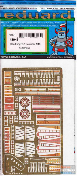 EDU48943 1:48 Eduard PE - Tornado F.3 ADV Exterior Detail Set (REV kit)