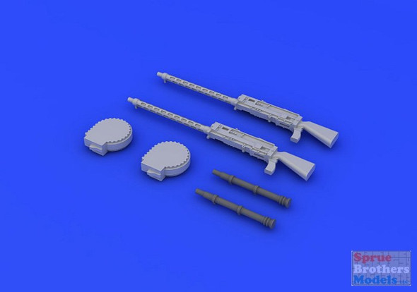 EDU648243 1:48 Eduard Brassin MG-14/17 Parabellum WWI Gun Set